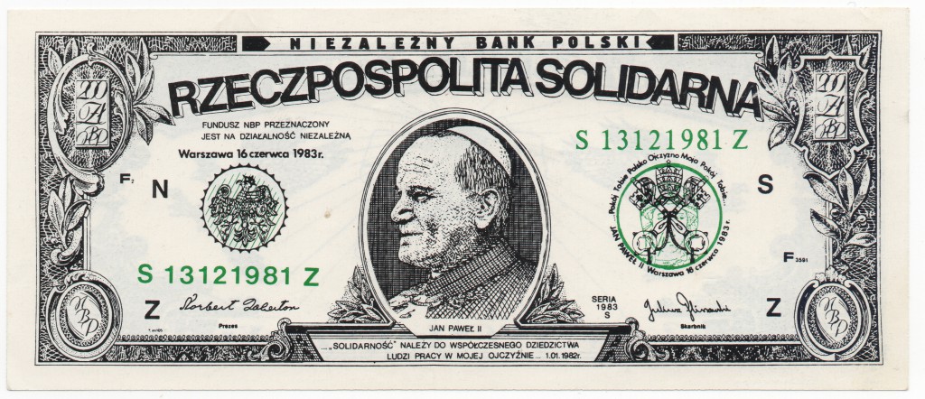  Banknoty opozycji